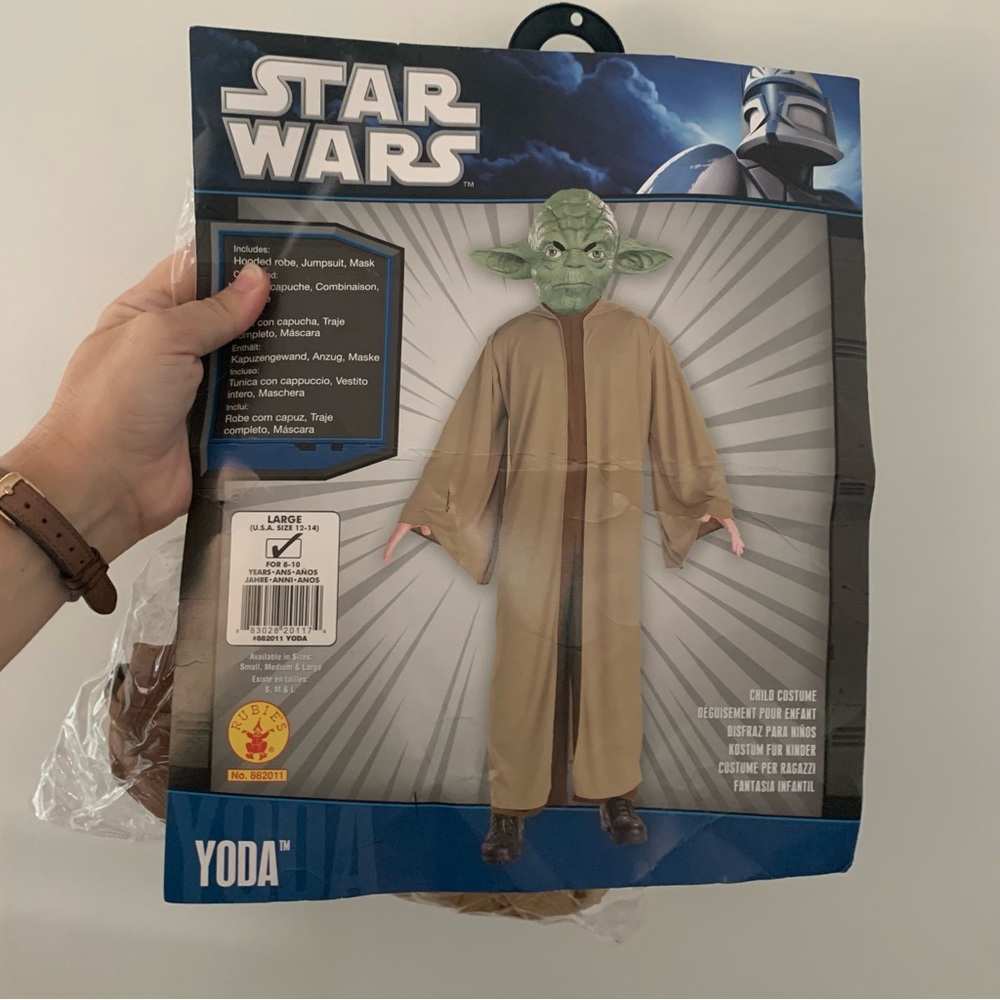 Master Yoda costume Large 12-14